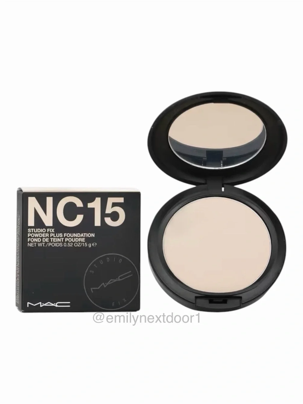 MAC Cosmetics Studio Fix Powder Plus Foundation -NC15- [ORIGINAL FORMULA] NEW